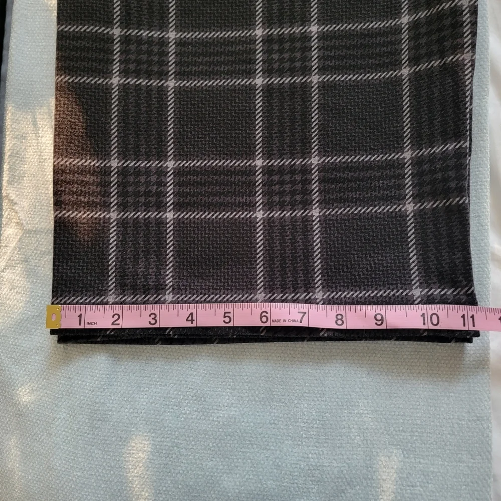 Torrid Plaid Wide Leg Pants in Black and gray - Picture 8 of 8